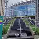 The Oasis staircase in Wembley has transformed ahead of Coldplay’s stadium residency. 