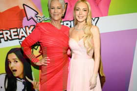 Jamie Lee Curtis and Lindsay Lohan will walk the red carpet in London tonight for the Freakier Friday premiere