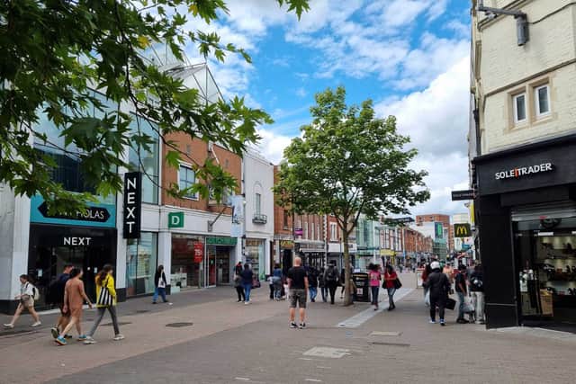 Barry Lewis says Sutton High Street stands out because of its mix of shops and its reputation for being safe
