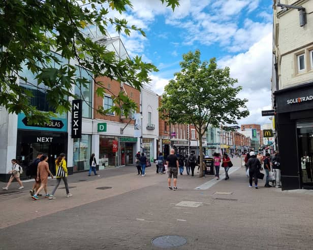 Barry Lewis says Sutton High Street stands out because of its mix of shops and its reputation for being safe
