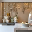 Every part of the apartment has been lovingly designed by Dontella Versace 