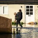 The fire brigade has warned that heavy rain could lead to flooding across London