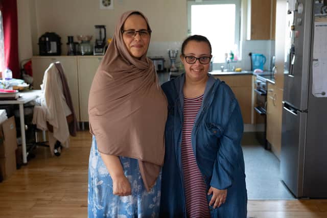Rahma Yermak, 63, and her daughter Mariam, aged 26, were stuck in their home for two weeks