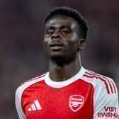 Bukayo Saka shared a cryptic Instagram story.
