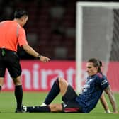 Calafiori has had a tough time with injuries of late