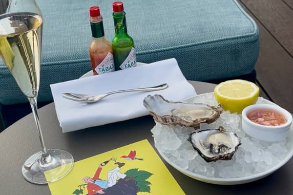Luxuriate on oysters and Champagne 