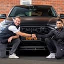 BOTB's Christian Williams congratulates Owais Khan on his big win 