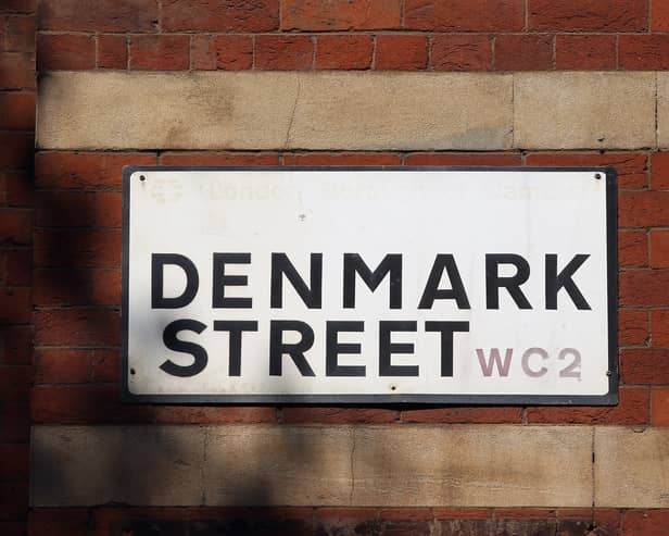 Early records show the St Giles Hospital was once based in the area but after being dissolved it was later demolished to make space for Denmark Street.