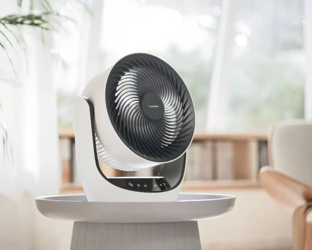 SwitchBot's air circulator is a pricey portable device, but it's incredibly effective and extremely smart