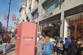 SpaceNK customers queue around the block for free goodie bags