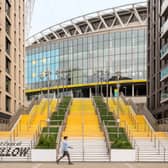 The Oasis staircase in Wembley has transformed ahead of Coldplay’s stadium residency. 