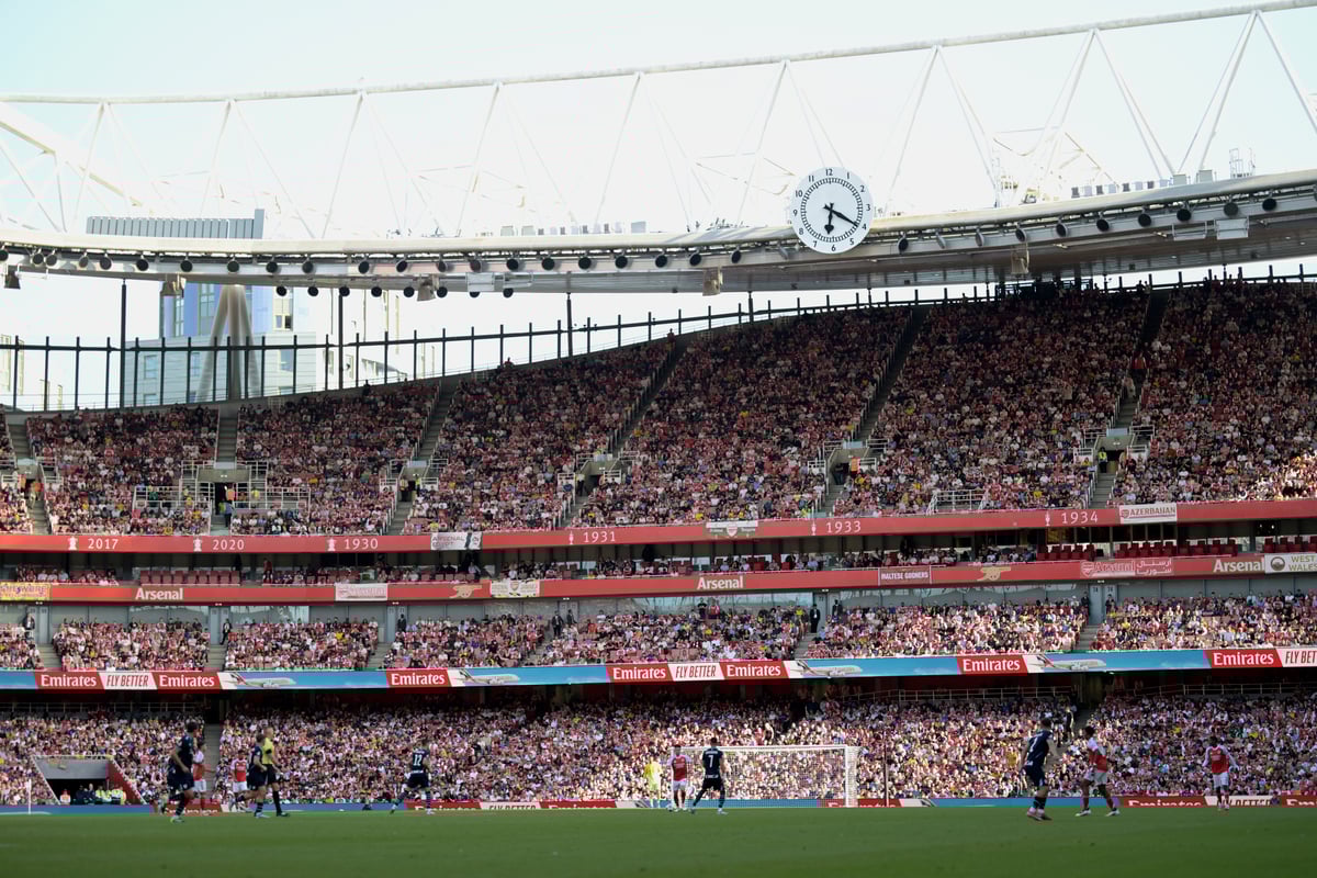 Injured Arsenal player returns to the grass as new season draws closer