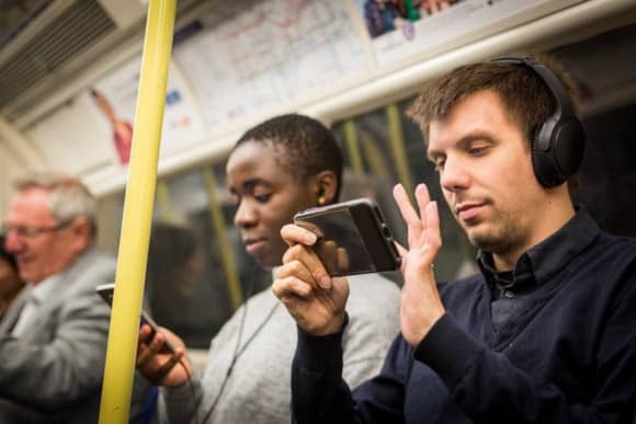 New TfL research found that 70 per cent of customers find loud music and phone conversations made in speaker mode disruptive