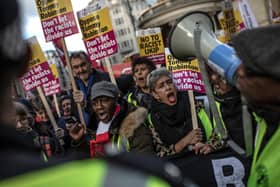 Stand Up to Racism's counter protest will kick off at midday from Russell Square. 