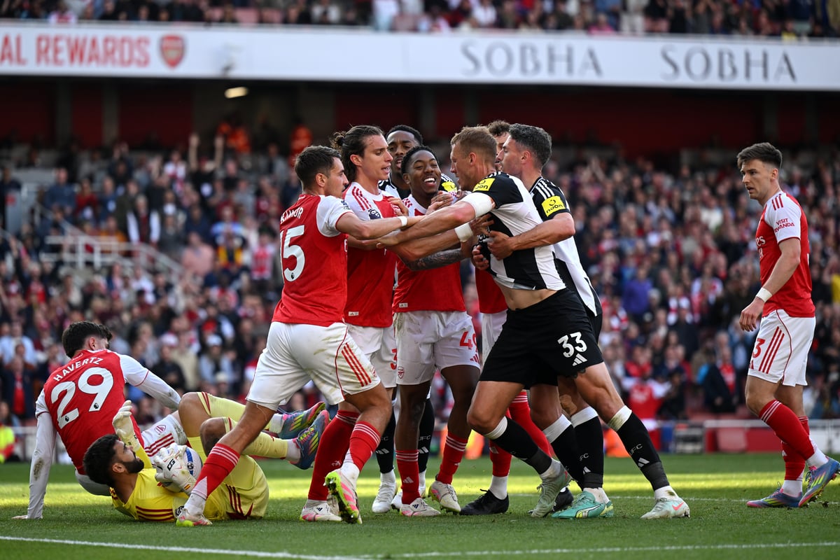 Paul Merson and Chris Sutton make Arsenal, Chelsea and Tottenham predictions as 'on trial' claim made