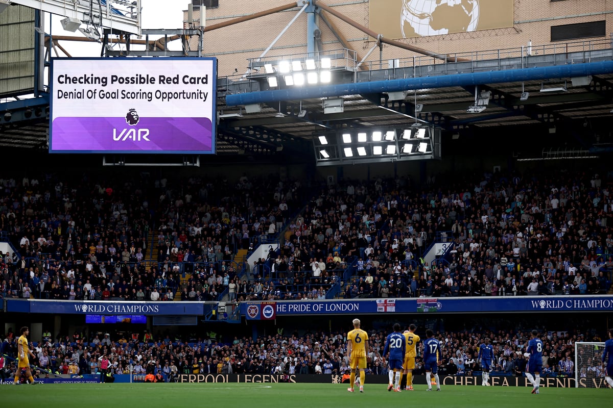 Chelsea, Arsenal and Crystal Palace change positions in new-look Premier League table without VAR