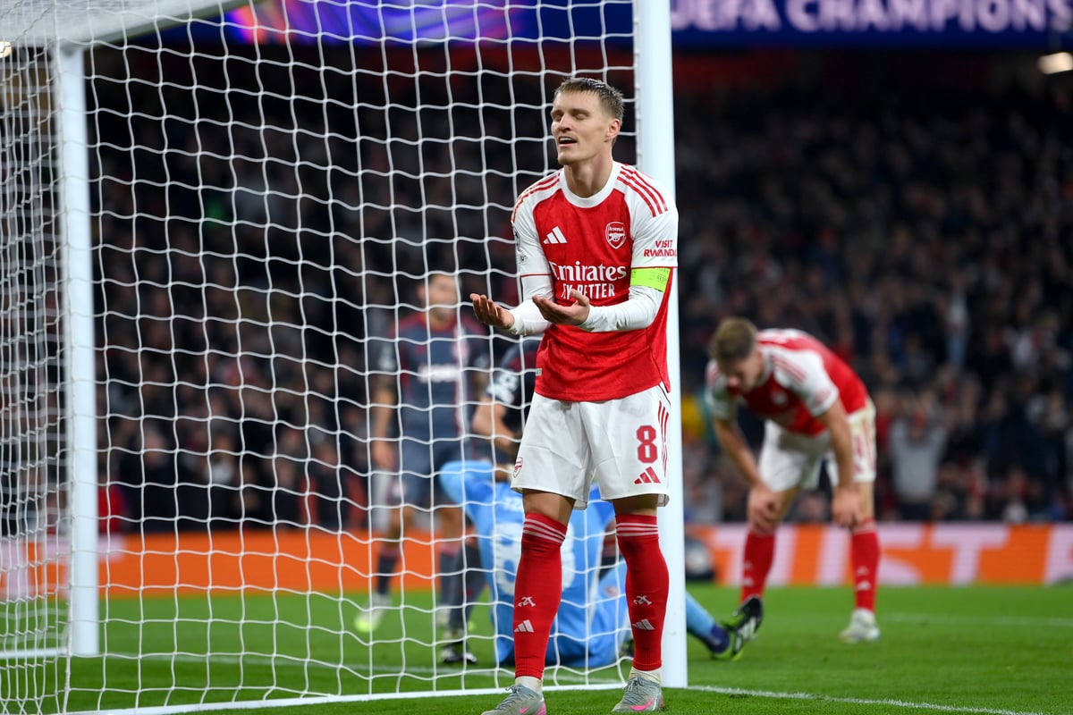 Martin Odegaard names Arsenal player who is 'aggressive and always a threat' after Olympiacos win