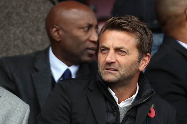Tim Sherwood is not impressed by West Ham right now.