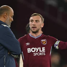 West Ham captain Jarrod Bowen.