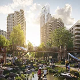 Earl's Court development mock-up