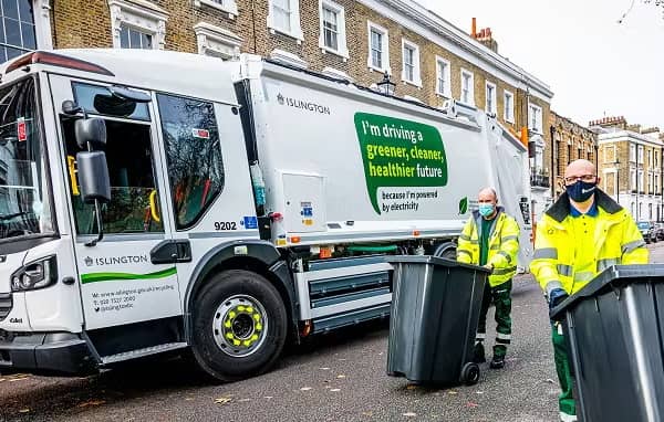 Normal waste collection with resume in Islington from 5 January 2026