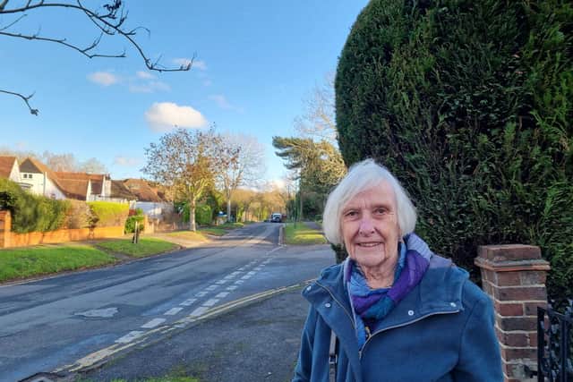 Margaret Reith relies on the S4 service to visit her friend in a Carshalton care home