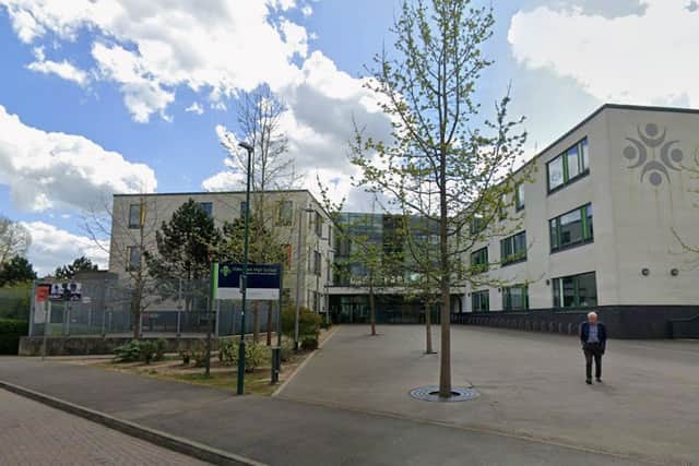 Oaks Park High School has seen an increase in the number of parents driving their children to school because of the changes to the S4