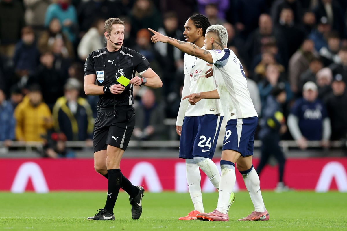 Brooks' Third Red Card Oversight: Richarlison Escape Mars Spurs' Liverpool Defeat