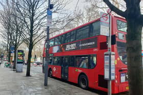 Bus on Goldhawk Road