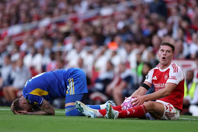Arsenal face Leeds this weekend