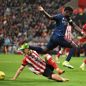 Saka has been dealing with an issue