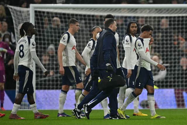 Wilson Odobert limped off against Newcastle United.