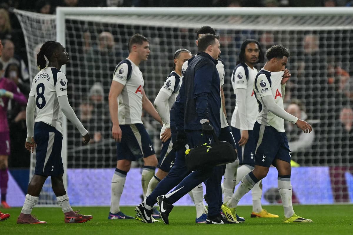 Tottenham Acl Injuries Tottenham handed another pre Arsenal blow as 'outstanding' player ...