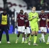 West Ham were not able to hang on