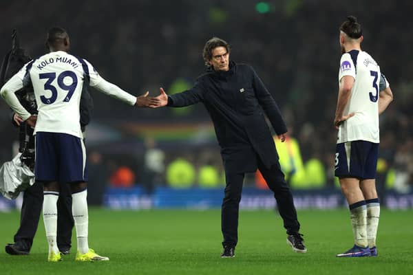 Thomas Frank was relieved of his duties as Tottenham manager on Wednesday.