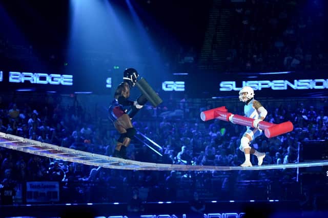 Gladiators Live promises all the thrills and spills of the hit BBC show
