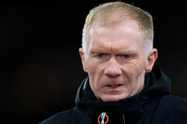 Scholes has made a bizarre claim