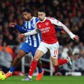 Arsenal head to Brighton on Wednesday