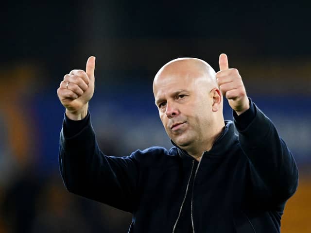 Slot has praised the reported Spurs target