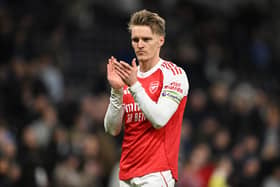 Odegaard has been dealing with a knee issue