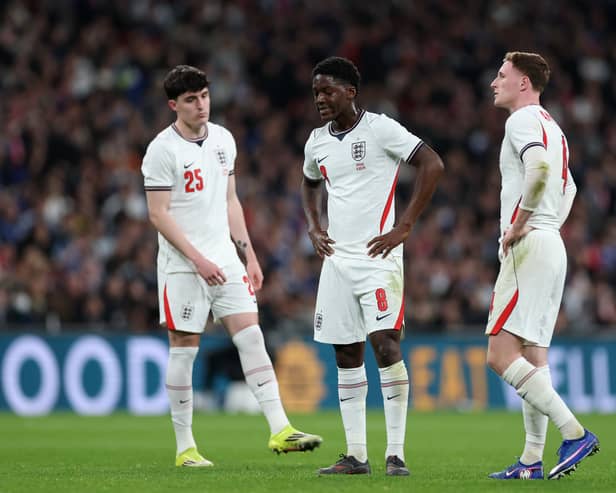 Another disappointing night for England at Wembley.