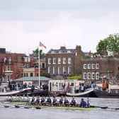 The Boat Race returns to London on Saturday.