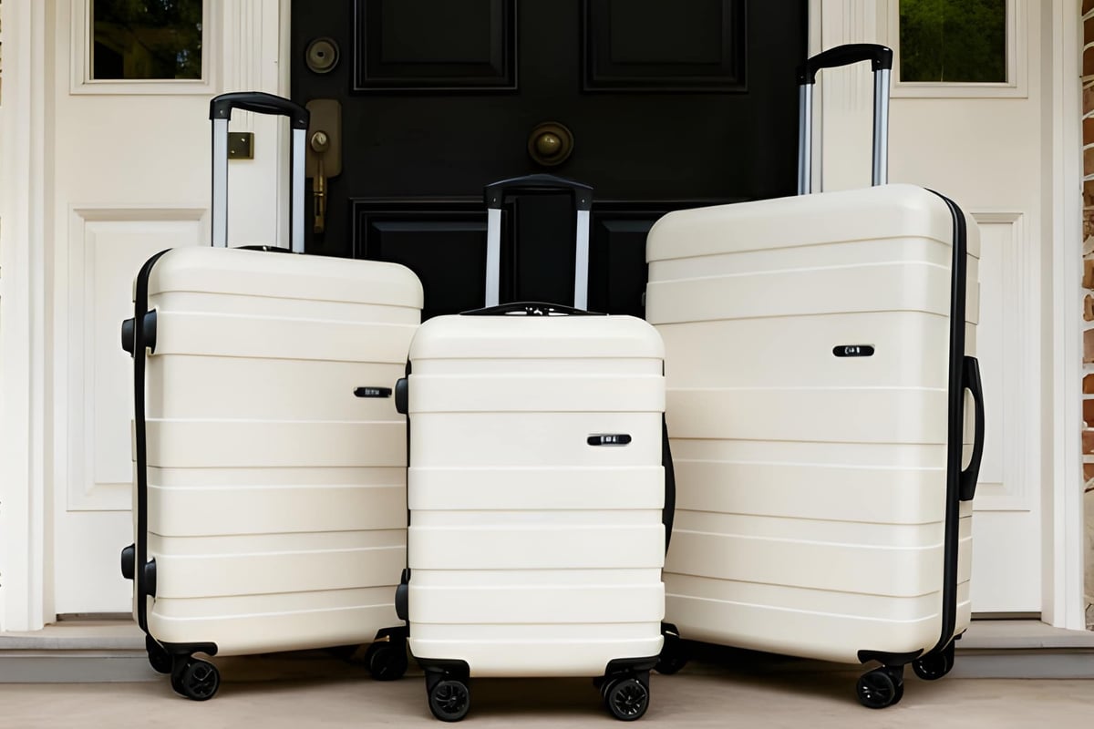 OHS 3-Piece Hard Shell Suitcase Set Deal: Save Big on Luggage