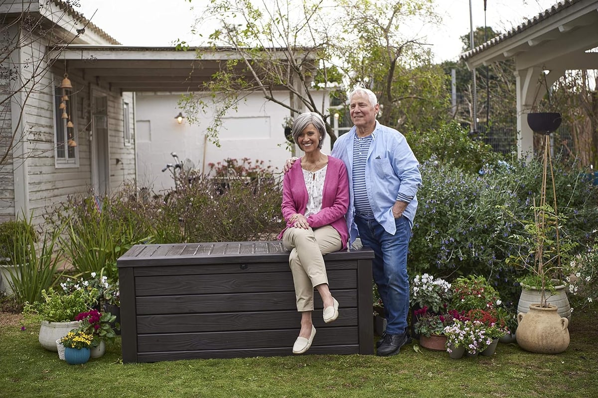 Keter storage bench Amazon deal: save 27% on garden storage