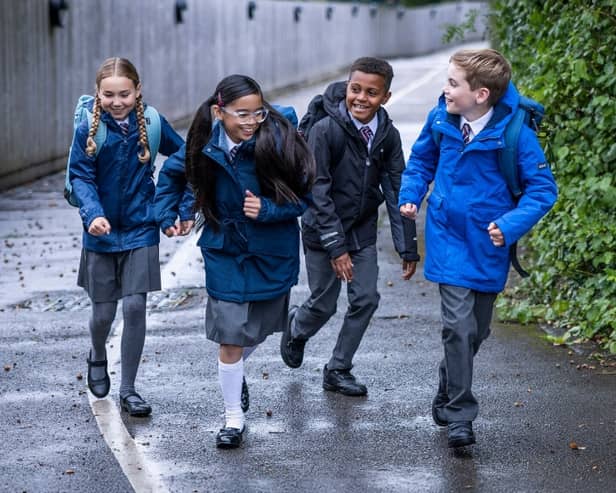 Regatta’s back to school sale collection includes fleeces, padded jackets and a waterproof coat with a built-in torch.