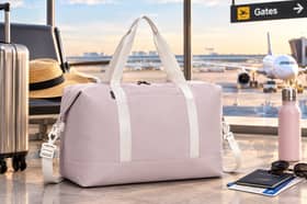 The Flintronic 40x20x25cm cabin bag is currently £9.38 in a limited-time deal, with a removable wet pocket and 20-litre capacity.