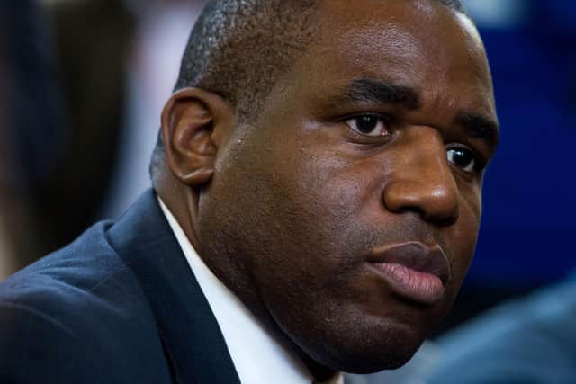 Labour MP David Lammy is part of the line-up for the Festival of Debate in Sheffield in April. Pic: James Hardisty