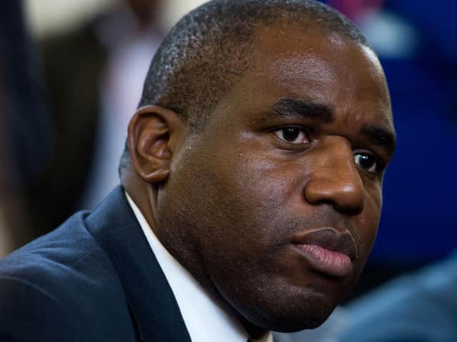 Labour MP David Lammy is part of the line-up for the Festival of Debate in Sheffield in April. Pic: James Hardisty