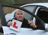 Paul Turner's daughter had her driving test cancelled because of tiny specks of pencil eraser in the car