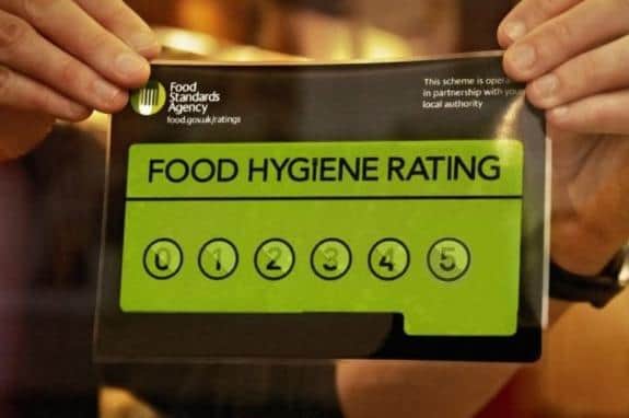 The Food Standards Agency carries out inspections and rates the observed hygiene standards on a scale from zero to five.